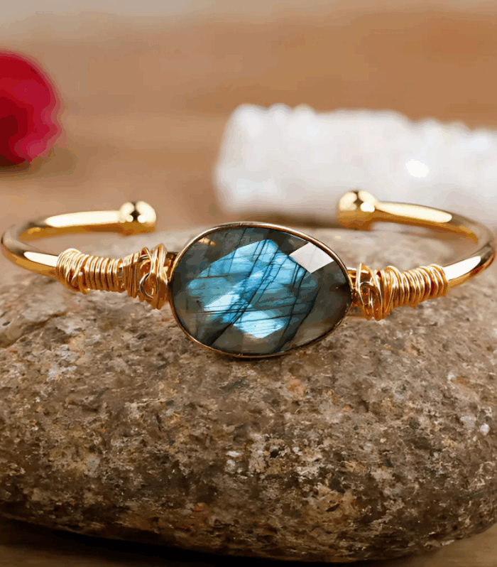 Pulseira Véu da Lua – Labradorita