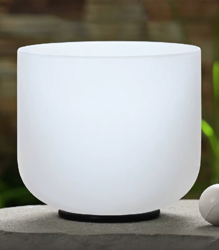 Sound Essencial | Tigela de Cristal 7" 432Hz – Escala Completa