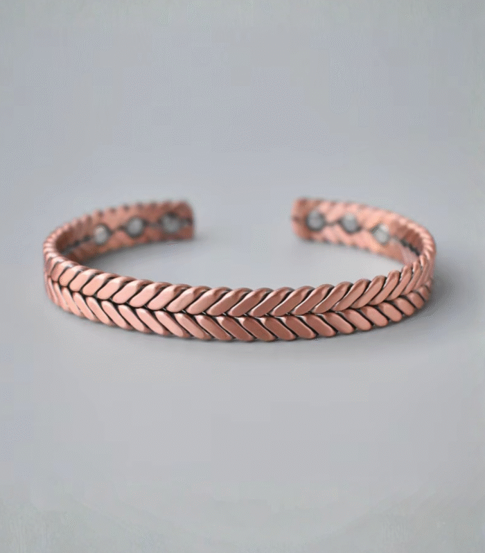 Pulseira Trançada Solarina – Cobre